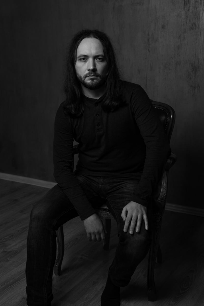 Man stylish black & white photo BWP03