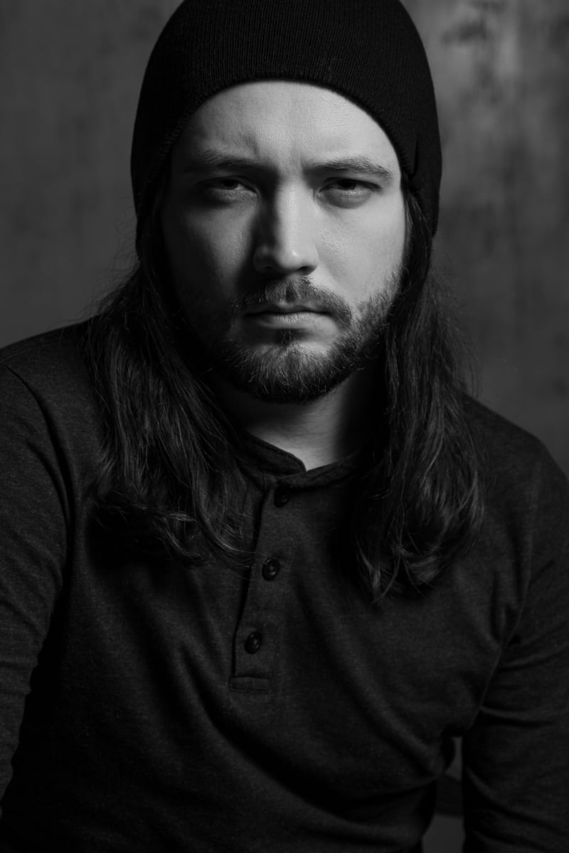 Man stylish black & white photo BWP09