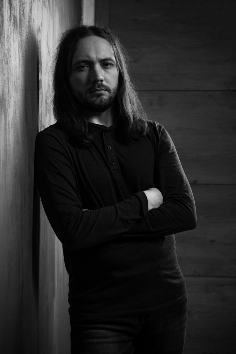 Man stylish black & white photo BWP11