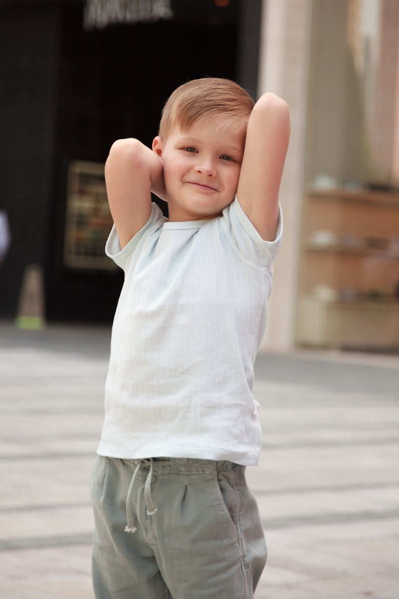 Kids model test photography in Shanghai