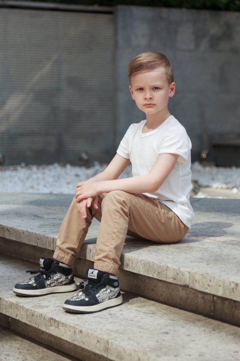 Kids model test photography in Shanghai